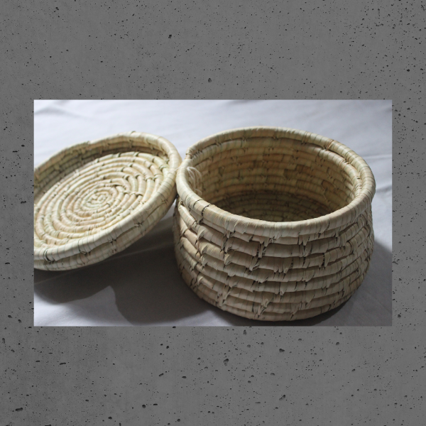 Hand woven Grass Box